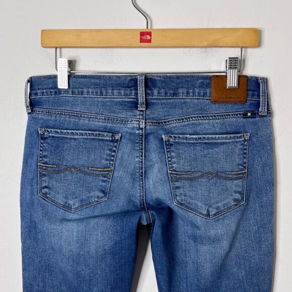 Lucky Brand Women's Jeans 4/27 Charlie Skinny Low Rise Blue Medium Wash Denim - Picture 5 of 7